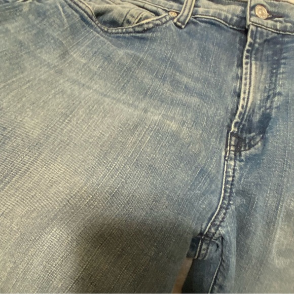 Men’s 7FAM y2K Baggy Relaxed Fit jeans Size 34 Waist Used Distressed 31 inseam - Picture 4 of 15